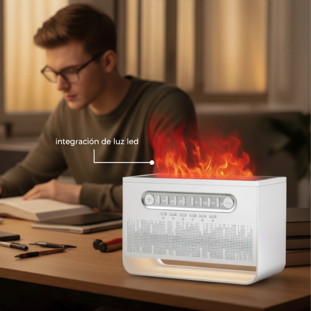 Humidificador LED con Altavoz