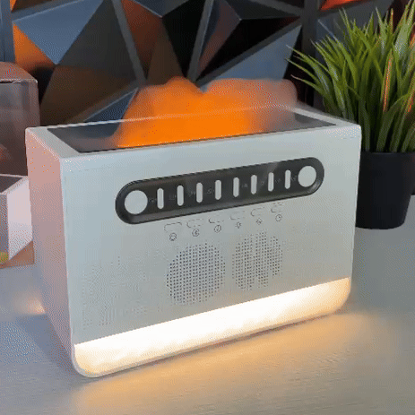 Humidificador LED con Altavoz